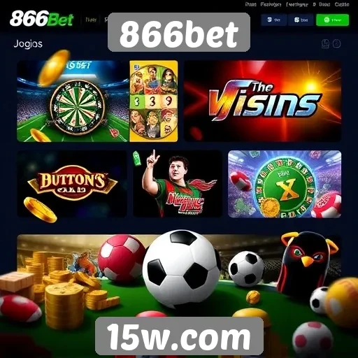 Variedade de jogos oferecidos pela plataforma 866bet